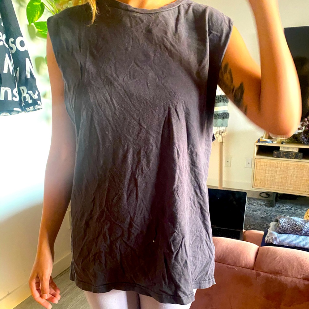 Topshop muscle tank top top man